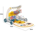 thumbnail image 7 of bestolf 1 Set Pool Basketball Hoop Toy with 4 Balls Inflator Adjustable Height Swimming Poolside Indoor, 7 of 7