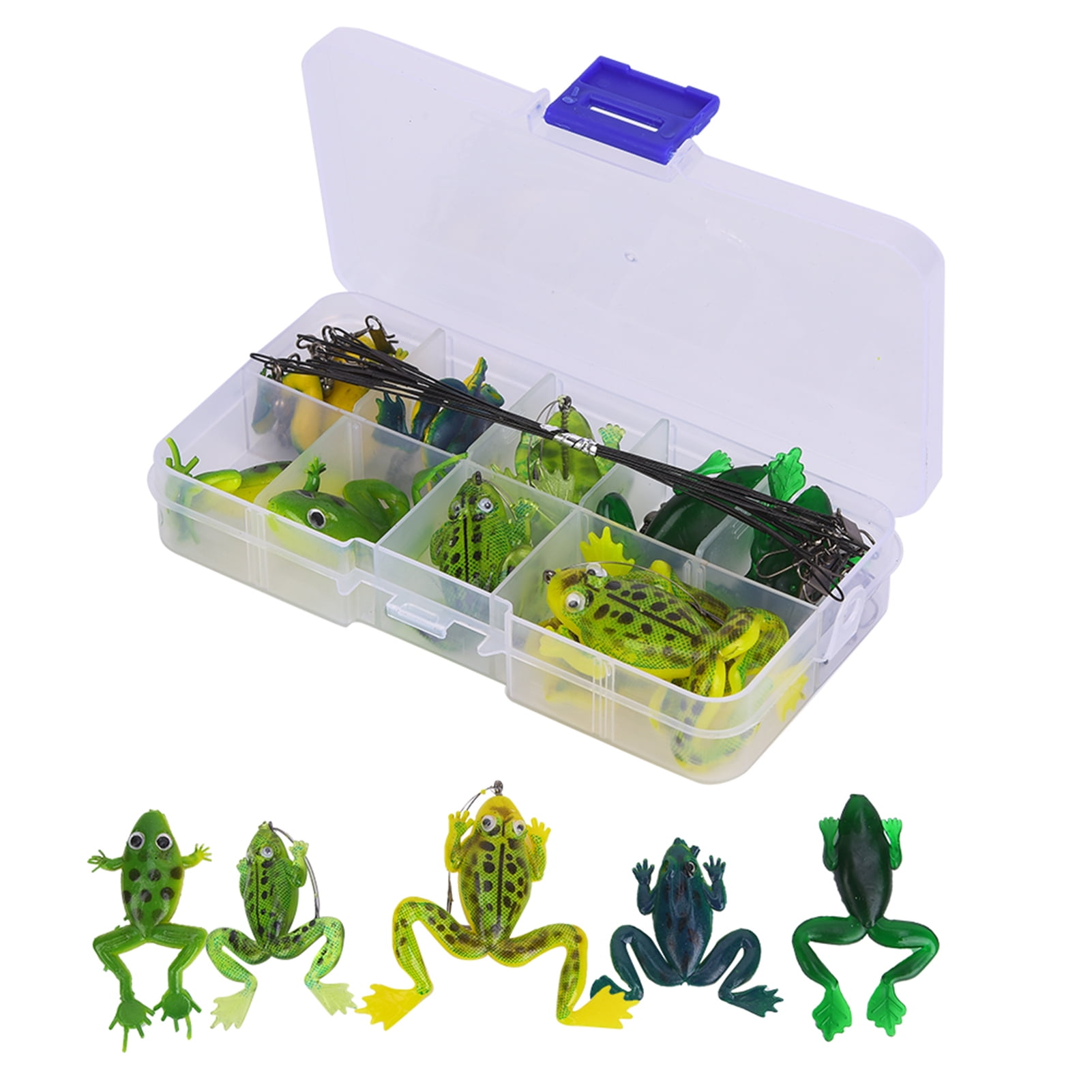 Pack De 3 Leurres Flottants Bar – Corps Crayon, Yeux 3D, Hameçons Triples, Eau Douce Et Salée, 8,5 Cm