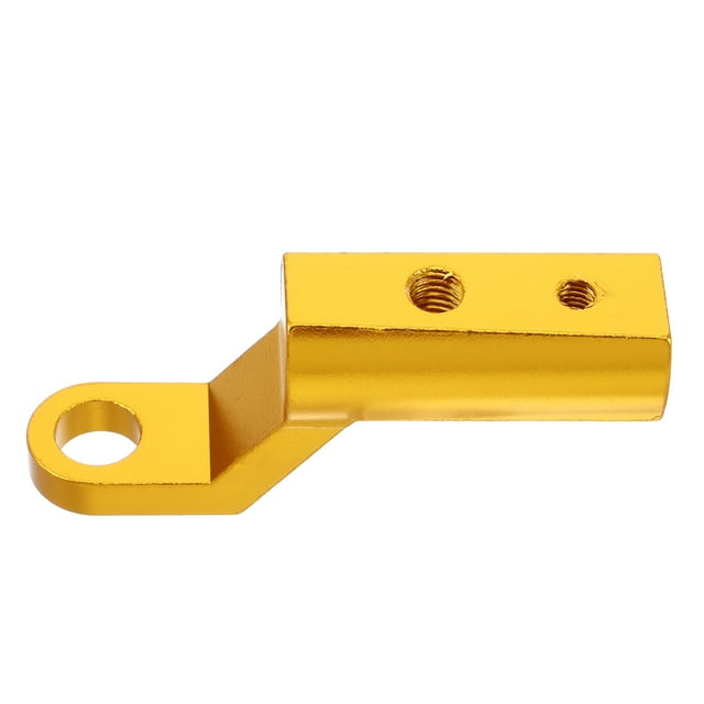 unbranded Soporte Extensible Dorado Para Espejo Retrovisor Universal De Y Motocicleta