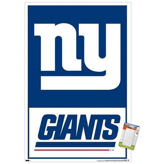 NFL New York Giants - Logo 21 Wall Poster, 22.375" x 34"