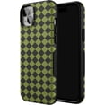 thumbnail image 2 of Case for iPhone 14 Plus Case | Harlequin Wicked Diamond | Black and Green | Bold Protective Design | MagSafe Compatible Design, 2 of 6