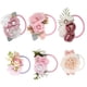 thumbnail image 1 of 6Pcs Floral Hair Ties For Girls Designed For Outdoor Photos Elastic Baby Hair Accessories Fix Hair, 1 of 2