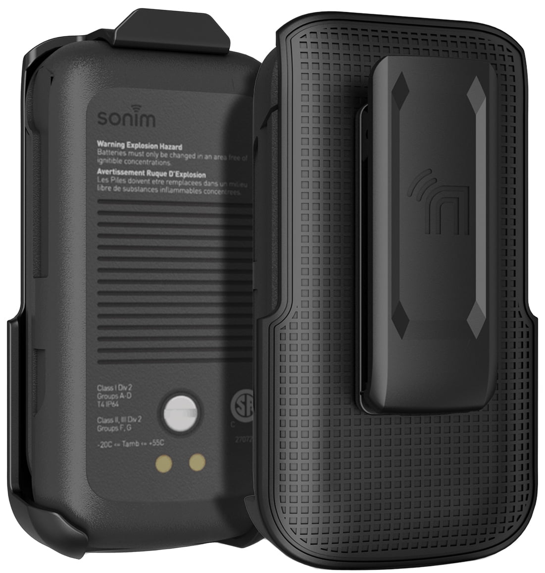 Handy-Holster Für Sonim XP3 Plus (XP3900) – Mit Schnellverschluss & Drehbarem Gürtelclip, Bildschirmschutz