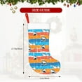 thumbnail image 4 of Disketp Shark On Line Christmas Stockings, Xmas Stocking for Family Holiday Season Décor, Personalized Holiday Indoor Decorations, 4 of 7
