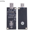 thumbnail image 1 of Carte Rehausseur M.2 Clé B vers USB 3.0 pour Module 3G 4G LTE WWAN NGFF M.2 Clé B vers USB3.0 Adaptateur Réseau avec Emplacement pour Carte SIM 6Pin/8Pin, 1 of 5
