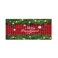 thumbnail image 2 of Hometravel Seasonal Garage Banner Display, Christmas Themed Door Decoration Flag, Party Atmosphere Backdrop for Outdoor Holiday Celebration, 2 of 6