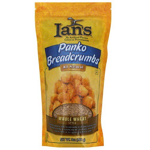 Ian's Whole Wheat Panko Breadcrumbs, 9 oz, (Pack of 12)