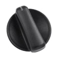 thumbnail image 2 of Temperature Control Knob, ABS Plastic Heater A/C Control Knob Black Long Durability Wearproof Original Standard MR500925  For Automotive   , 2 of 8