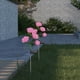 thumbnail image 5 of onlyliua para El Hogar Luces Solares para Jardín - Luces Solares para Forma de Flor de 4 Cabezales - Luces Solares para Forma de Flor - Luces Solares para Forma de Flor - Luces Solares para Exteriore, 5 of 6