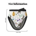 thumbnail image 3 of Pofeuu Colorful Poodle Dog Print Thickened Mini Silicone Oven Mitts Heat Resistant, Rubber Oven Mitt Gloves, Finger Pinch Grips, Pot Holder, Silicone Potholder, 3 of 7