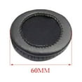 thumbnail image 2 of PU Leather Earshield Cushions Sponge Headphone Cup Pads Cover Headset Earcaps Portable Dustproof, 2 of 10