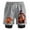 Gray, variant on Pushpa 2 The Rule Fake Two Shorts Casual SweatShorts Hip Hop Men Basketball Shorts