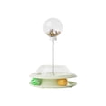 thumbnail image 2 of Cat Treat Dispenser Toy with Spinning Ball, Feather Teaser, and Interactive Track for Indoor Cat Entertainment and Exercise, 2 of 6