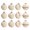 Beige, variant on Christmas Tree Decorations Ornament Set for Fall Halloween, 12ct 2.36 Inches Orange Purple Black Shatterproof Christmas Ball Ornaments Hanging Xmas Holiday Party Decor