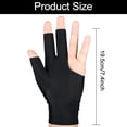 thumbnail image 3 of 8 Pcs 3 Fingers Pool Gloves Billiards Left Hand Shooters Snooker Cue Sport Glove Show Gloves Predator for Women Men Billiard Shooters Carom Sports Accessories, 3 of 7
