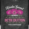 thumbnail image 3 of Yellowstone - Kinda Sweet Kinda Beth Dutton - Men's Crew Neck Fleece Pullover, 3 of 6
