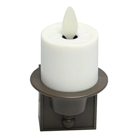 

Liown 14253 - 2.1 x 3 Ivory (Unscented) Straight Edge Moving Flame LED Matte Plastic Candle Night Light