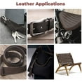 thumbnail image 6 of ELW 9-10 oz. 3.6-4mm Dark Brown Straps, Belts, Strips 3.75"x60" 9.5x152cm - Belt Grade Latigo Leather for Cowhide Heavy DIY Craft - Pet Collars, Blanks, Accessory, Jewelry, Key Chains, 6 of 9