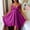 Wine, variant on FDGIU Women's 2026 Summer Spaghetti Strap V‑Neck Satin Nightgown, Lace Trim Bow Front Irregular Hem Sleeveless Sleep Dress for Loungewear