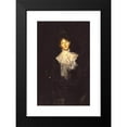 thumbnail image 2 of Kenyon Cox 16x24 Black Modern Framed Museum Art Print Titled - A Lady in Black (1880), 2 of 5