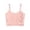 Orange, variant on Girls A-Class Cotton Training Bra Cami Ribbed Spaghetti Strap Training Crop Tank Top Breathable Beginner Undershirt for Kids(Orange,9-10 Years)