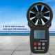 thumbnail image 5 of Anemómetro, Anemómetro digital digital LCD USB profesional Medidor de velocidad del viento digital Artesanía excepcional, 5 of 10