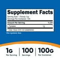 thumbnail image 2 of Nutricost L-Tyrosine Powder 100 Grams (100 Servings) 1G per Serving - Health Supplement, 2 of 5