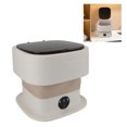 thumbnail image 1 of Portable Mini Washing Machine 10L Capacity, Compact and Portable with Stable Motor for Business Trips, Camping, 1 of 8