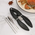 thumbnail image 5 of Seafood Tools Set - Efficient Crab and Lobster Kit with Deveiner Scissors Fork and Pick for Effortless Shellfish Preparation, 5 of 9