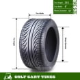 thumbnail image 5 of ROADGUIDER 205/65-10 Golf Cart ATV Tires 4 Ply 205/65x10 -Set 2 -14040, 5 of 6