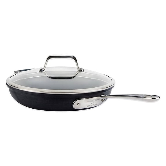 All-Clad B1 Hard Anodized Nonstick 12-Inch Fry Pan with Lid