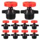 thumbnail image 1 of 10 Piezas 360 ​​grados Cabeza Rociadora Giratoria Automática Boquilla Riego () Roja, 1 of 3