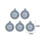 thumbnail image 3 of Paquete de 5 cubiertas para coladores de desagüe | Atrapacabellos para ducha y lavabo, bañeras y desagües de baño | Protectores de desagüe antiobstrucción con ventosas | Blanco, gris, negro, azul y, 3 of 7