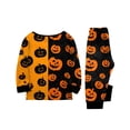 thumbnail image 5 of 2026 Matching Family Halloween Pajamas Set, Fall Sleepwear, Ghost & Pumpkin Printed Holiday Sleepwear, Soft Loungewear PJs Outfit, 5 of 5