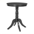 thumbnail image 2 of Home Square Pine Wood Side Table in Black Finish - Set of 2, 2 of 2