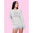 thumbnail image 2 of There Is Love In Our Hearts Sweatshirt Women -Smartprints Designs, Female x-Large, 2 of 4