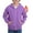 Purple, variant on BIG ELEPHANT Boys' Zip-Up Hoodie with Pockets, Fleece-Lined Soft Cotton Jacket, 6-15Y