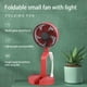 thumbnail image 4 of Campana Para Cocina Folding Retractable Fan With LED Lights, Mini Fan Portable Small Usb Rechargeable Fan Outdoor, 4 of 8