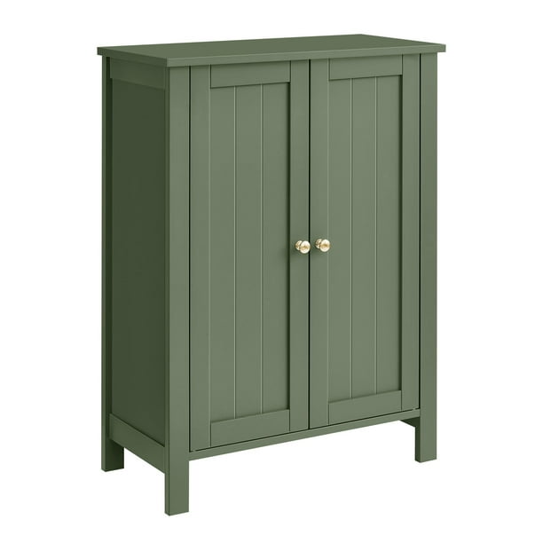 Armario de Baño, Cómoda, Cajonera con un Estante Ajustable, Gabinete con Puerta, 30 x 60 x 80 cm