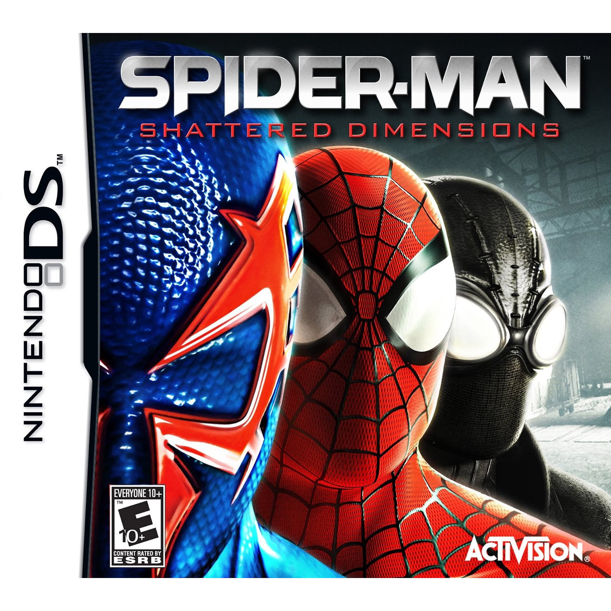 Человек паук nintendo. Человек паук на Нинтендо ДС. Spider man Shattered Dimensions Nintendo DS. Spider man 3 Nintendo DS. Spider man Nintendo DS обложка.