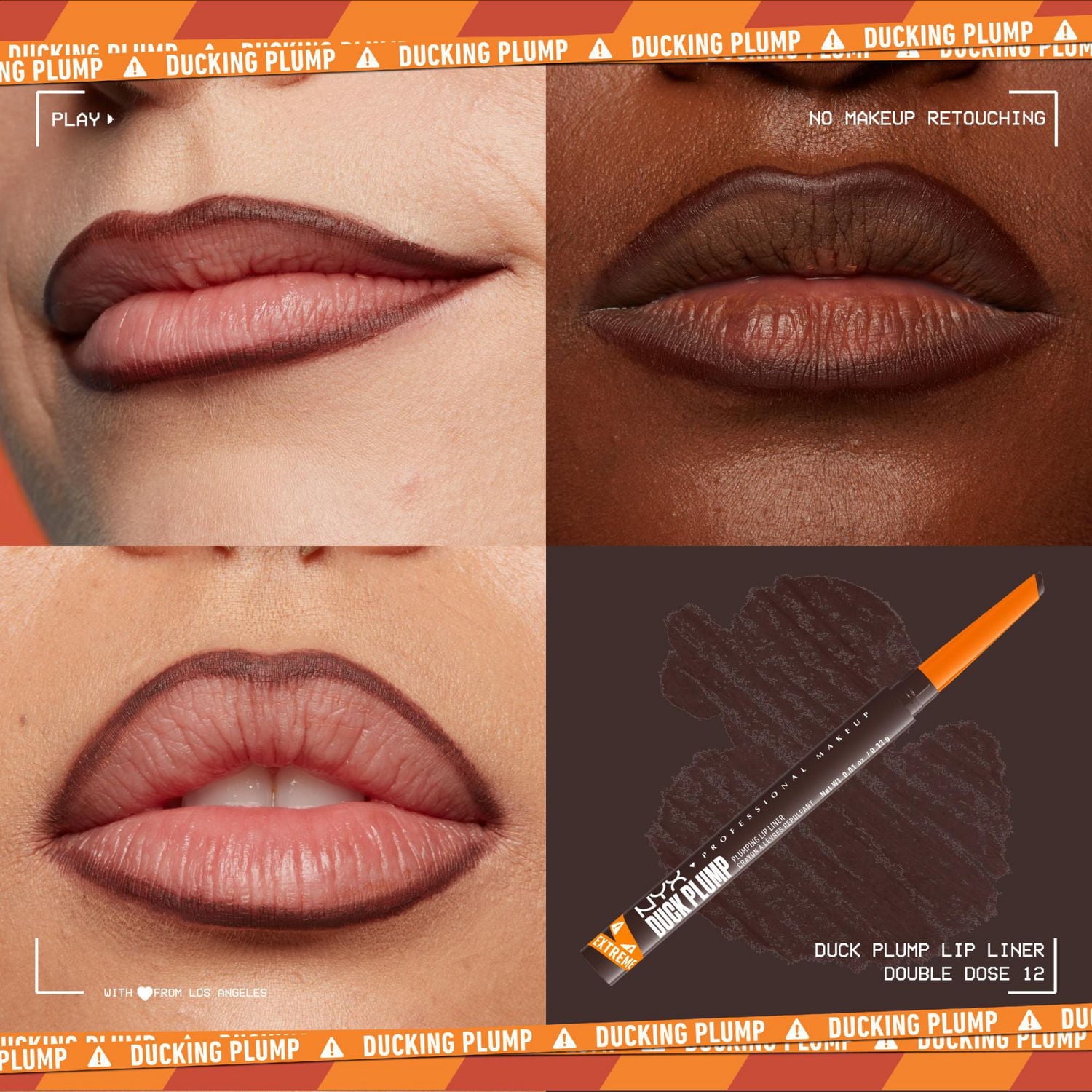 NYX Professional Makeup Crayon à lèvres repulpant Duck Plump