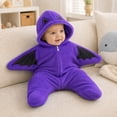 thumbnail image 5 of Halloween Baby Starfish Onesie Unisex Star Suit Hooded Wearable Blanket Footie Jumpsuit, 5 of 8