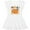 AA-White, variant on Inktastic Im Two Pizza Birthday Party Girls Toddler Dress