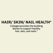 Spring Valley Collagen Type 1 & 3 Plus Vitamin C Hair/Skin/Nails Supplement Tablets, 1,000 mg, 90 Count