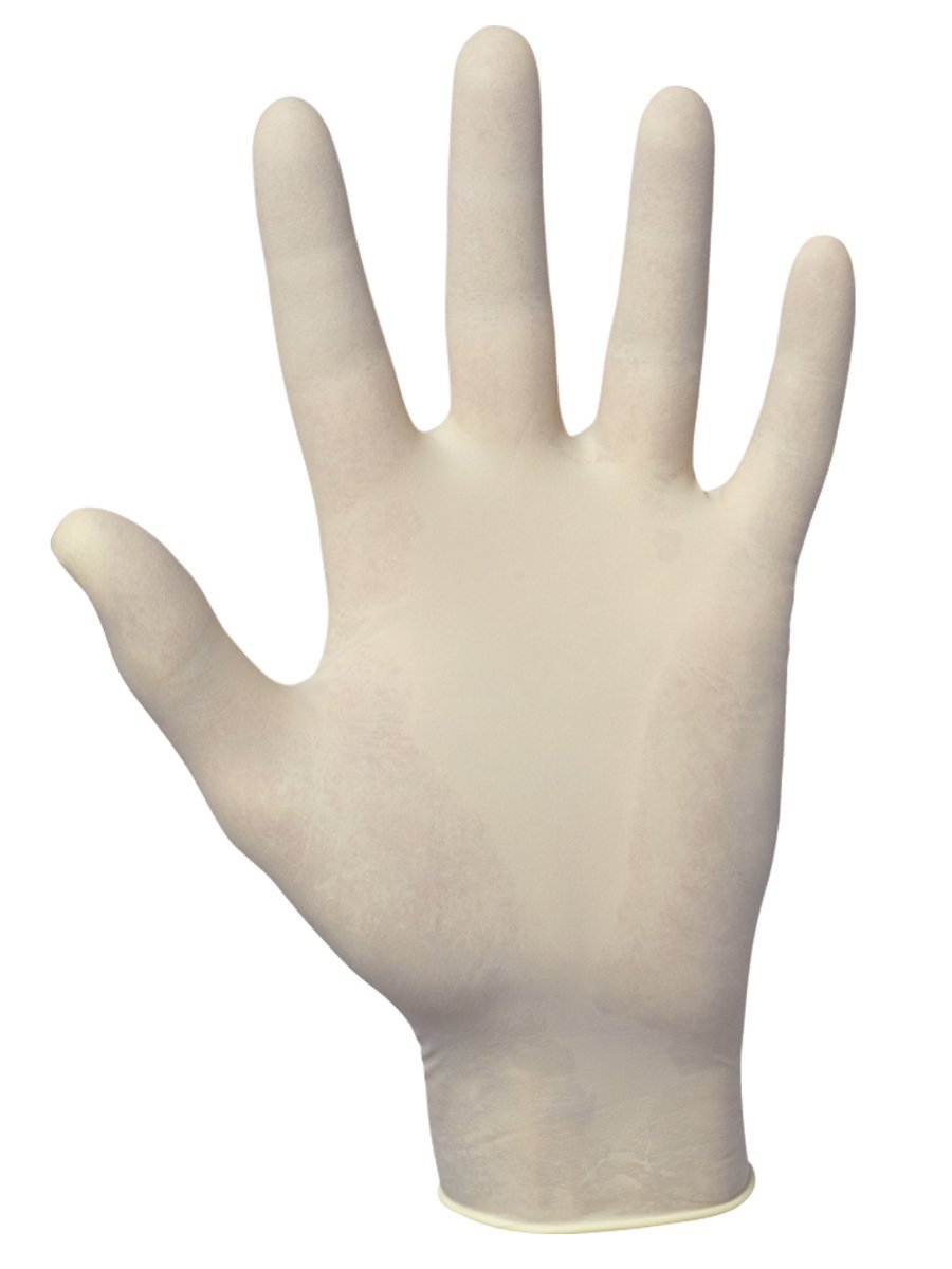 5 mil latex gloves large