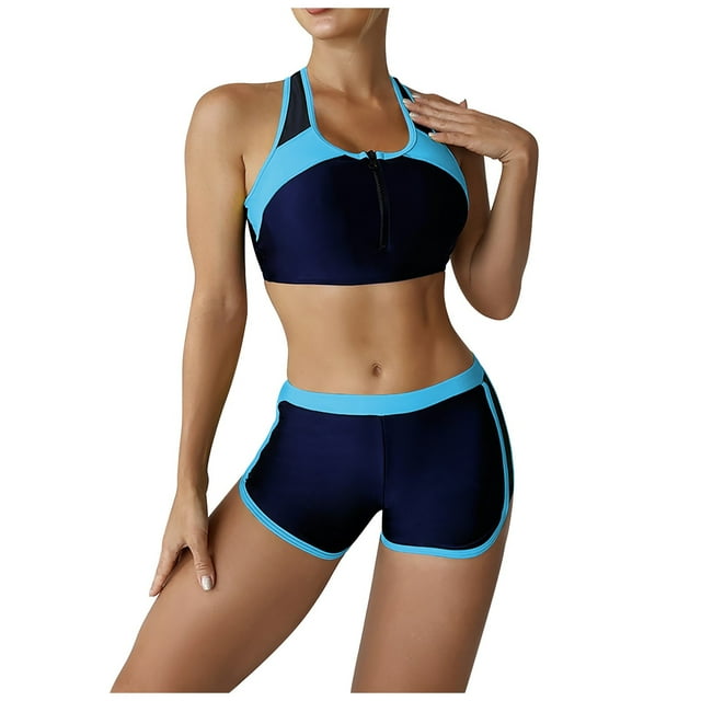 MKLEKYY Plus Size Bikini Women Print Bikini Set Swimming Two Piece Swimsuits Swimwear Beach Suit