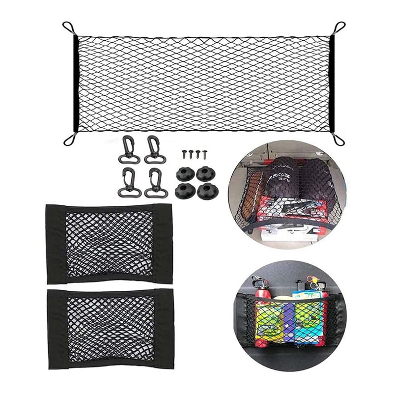 110 x 60cm Car Trunk Rear Storage Net Truck Car Net 40X25CM Trunk