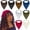 Adequately Nice, variant on 8 Pcs Hair Scarf Headband for Women Girls Non Slip Elastic Boho Triangle Head Scarf Bandana