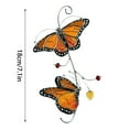 thumbnail image 3 of Stained Glass Butterfly Window Decor - Sun Catcher Memorial Gift Home Decoration, 3 of 8