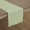 thumbnail image 4 of Tapete de mesa Solino Home Linen, color verde salvia, 229 cm de largo, 100% lino, 4 of 7